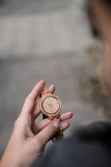 OAKLYN | Houten horloge voor dames | Eik | Duurzaam | Zilver