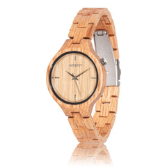 OAKLYN | Montre Houten pour dames | Eik | Duurzaam | Argent